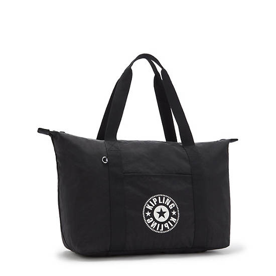 Kipling Art Medium Lite Classic Tote Bags Black Lite | CA 1768BE